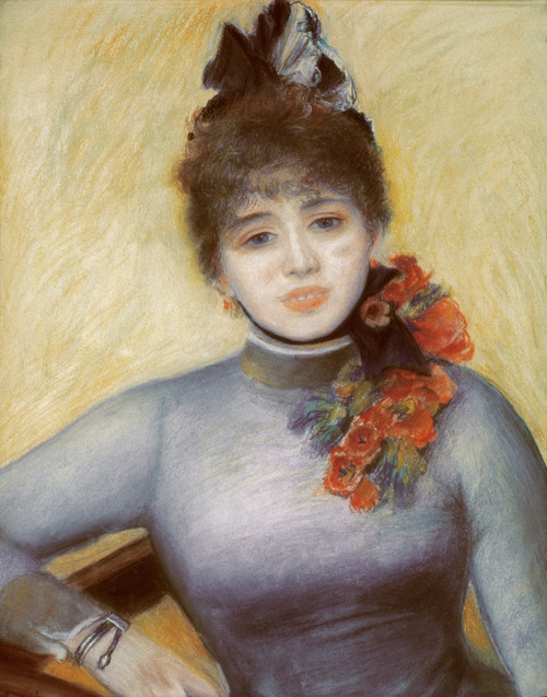 Renoir: Caroline Remy, 1885. /Npierre Auguste Renoir: Caroline Remy ('Severine'). Pastel, C1885. Poster Print by Granger Collection - Item # VARGRC0049076