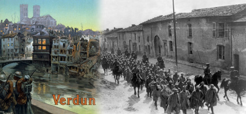 WWI Battle of Verdun, 1916 Poster Print by Science Source - Item # VARSCIJA9028
