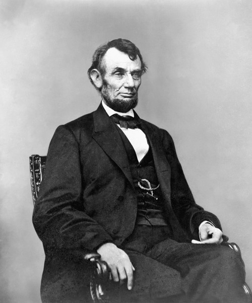 Abraham Lincoln /N(1809-1865). 16Th President Of The United States. Photographed By Anthony Berger At The Studio Of Mathew Brady, 9 February 1864. Poster Print by Granger Collection - Item # VARGRC0013109