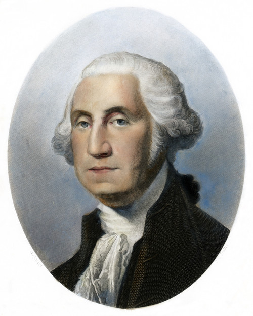 George Washington /N(1732-1799). First President Of The United States. Engraving After Gilbert Stuart, C1795. Poster Print by Granger Collection - Item # VARGRC0068026