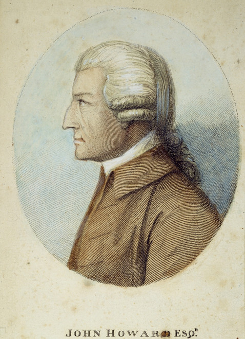 John Howard (1726?-1790). /Nenglish Prison Reformer. English Etching And Engraving, 1791. Poster Print by Granger Collection - Item # VARGRC0040350