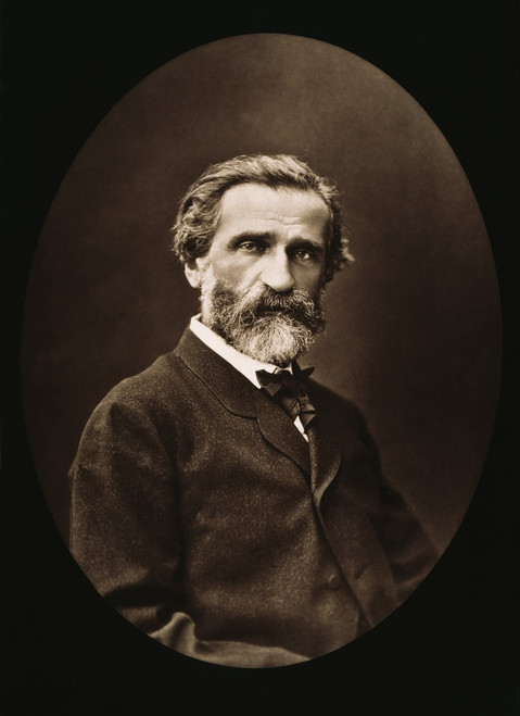 Giuseppe Verdi (1813-1901). /Nitalian Composer. Photographed C1876. Poster Print by Granger Collection - Item # VARGRC0054325