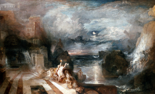 Turner: Hero & Leander. /N'Parting Of Hero And Leander - From The Greek Of Musaeus.' Oil On Canvas, C1837, By Joseph Mallord William Turner. Poster Print by Granger Collection - Item # VARGRC0030037 Turner: Hero & Leander. /N'Parting Of Hero And Leander - From The Greek Of Musaeus.' Oil On Canvas, C1837, By Joseph Mallord William Turner. Poster Print by Granger Collection - Item # VARGRC0030037