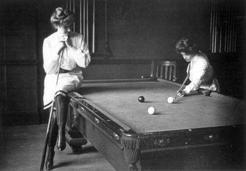 Shooting Pool, 1903 Poster Print by Science Source - Item # VARSCIJB6436