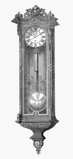 Vienna: Court Clock, 1862. /Nclock From The Imperial Court Of Austria, Designed By Wenzel Sch_Nberger Of Vienna. Wood Engraving, English, 1862. Poster Print by Granger Collection - Item # VARGRC0098861