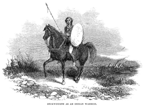 James P. Beckwourth /N(1798-1867). American Frontiersman. Beckwourth As A Native American Warrior. Wood Engraving, 19Th Century. Poster Print by Granger Collection - Item # VARGRC0066345