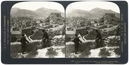 Spain: Carthagena, C1908. /N'Looking West Over Carthegena, Old Moorish Castle At Right. Spain.' Stereograph, C1908. Poster Print by Granger Collection - Item # VARGRC0323564