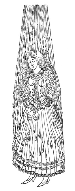 Grimm: Mother Holle. /Ndrawing By Josef Scharl For The Fairy Tale By The Brothers Grimm. Poster Print by Granger Collection - Item # VARGRC0079184