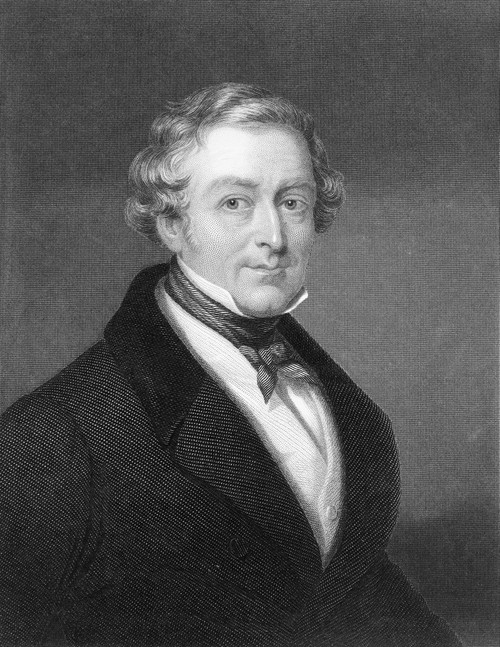 Sir Robert Peel (1788-1850). /Nenglish Statesman. Steel Engraving After Sir Thomas Lawrence. Poster Print by Granger Collection - Item # VARGRC0003134