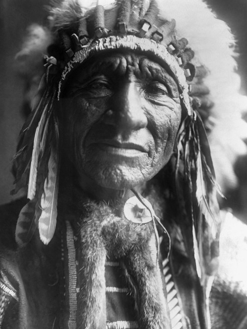 Sioux Man, C1907. /Nred Dog (Shunka Luta), An Oglala Sioux Native American Man. Photographed By Edward S. Curtis, C1907. Poster Print by Granger Collection - Item # VARGRC0118234