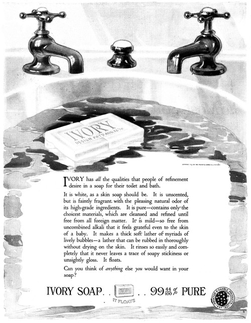 AD: RESINOL SOAP, 1919. American advertisement for Resinol