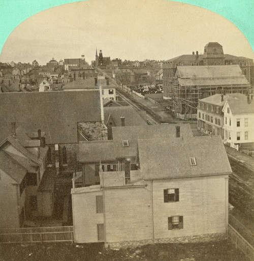 Maine: Portland, C1875. /Nview Of Portland, Maine, From The Cupola Of The Cathedral. Stereograph, C1875. Poster Print by Granger Collection - Item # VARGRC0259309