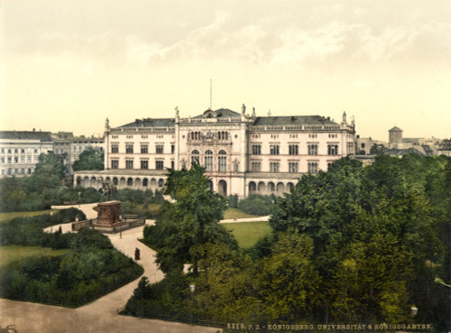 University Of Konigsberg. /Nuniversity Of Konigsberg In Konigsberg, East Prussia. Photochrome, C1895. Poster Print by Granger Collection - Item # VARGRC0266663