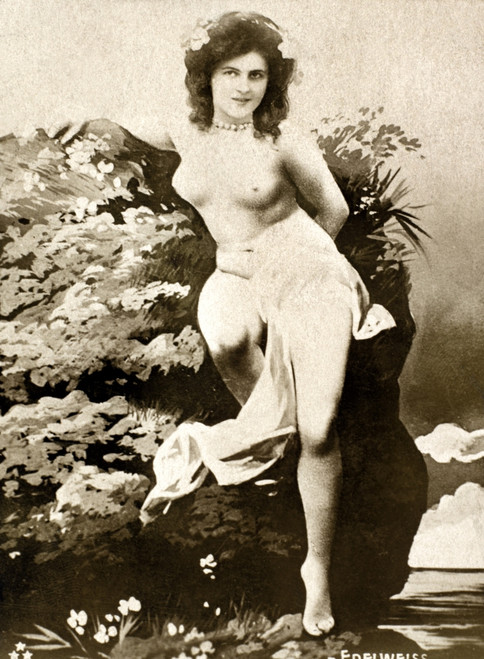 Nude Posing, C1900. /Nfrom A Stereograph View. Poster Print by Granger Collection - Item # VARGRC0096992