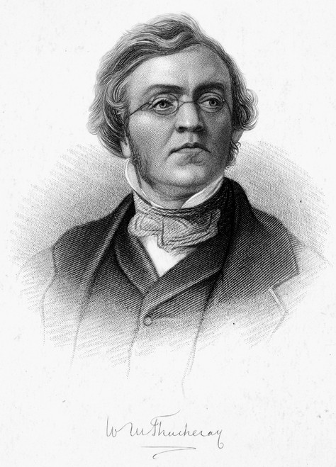 William M. Thackeray /N(1811-1863). English Novelist And Journalist. Steel Engraving, 19Th Century. Poster Print by Granger Collection - Item # VARGRC0071484
