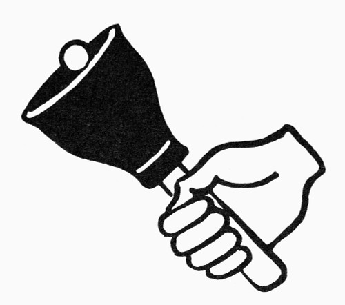 Symbol: Announcement. /Ntown Crier'S Bell, Symbol Of An Announcement. Poster Print by Granger Collection - Item # VARGRC0098329