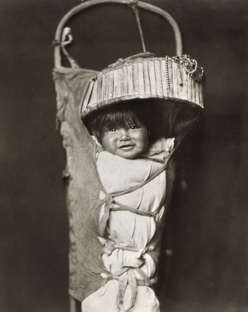 Apache Infant, C1903. /Nan Apache Infant In A Cradleboard. Photograph By Edward Curtis, C1903. Poster Print by Granger Collection - Item # VARGRC0114311 Apache Infant, C1903. /Nan Apache Infant In A Cradleboard. Photograph By Edward Curtis, C1903. Poster Print by Granger Collection - Item # VARGRC0114311
