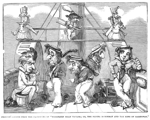Theater: Pantomime, 1851. /Nscene From The Pantomime, 'Harlequin Billy Taylor; Or, The Flying Dutchman And The King Of Raritongo,' At The Princess' Theatre In London. Engraving, English, 1851. Poster Print by Granger Collection - Item # VARGRC0266259 Theater: Pantomime, 1851. /Nscene From The Pantomime, 'Harlequin Billy Taylor; Or, The Flying Dutchman And The King Of Raritongo,' At The Princess' Theatre In London. Engraving, English, 1851. Poster Print by Granger Collection - Item # VARGRC0266259