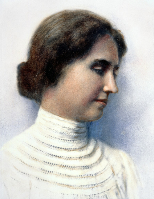 Helen Keller (1880-1968). /Namerican Author And Lecturer. Oil Over A Photograph, 1905. Poster Print by Granger Collection - Item # VARGRC0044807