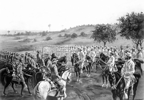 Santiago De Cuba, 1898. /Ngeneral Jose Toral'S Surrender Of Santiago De Cuba To General William Rufus Shafter, 13 July 1898. Lithograph, 1899. Poster Print by Granger Collection - Item # VARGRC0031822 Santiago De Cuba, 1898. /Ngeneral Jose Toral'S Surrender Of Santiago De Cuba To General William Rufus Shafter, 13 July 1898. Lithograph, 1899. Poster Print by Granger Collection - Item # VARGRC0031822