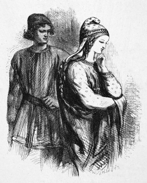 Troilus And Cressida. /Nby William Shakespeare. Alexander And Cressida (Act I, Scene Ii). Wood Engraving, English, 19Th Century. Poster Print by Granger Collection - Item # VARGRC0071819 Troilus And Cressida. /Nby William Shakespeare. Alexander And Cressida (Act I, Scene Ii). Wood Engraving, English, 19Th Century. Poster Print by Granger Collection - Item # VARGRC0071819