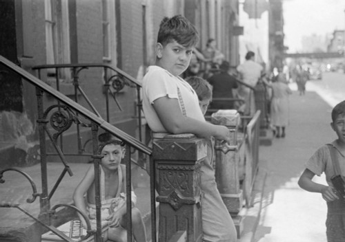 Evans: New York, 1938. /Nchildren Playing On 61St Street Between 1St And 3Rd Avenues, New York, New York. Photograph By Walker Evans, 1938. Poster Print by Granger Collection - Item # VARGRC0268351 Evans: New York, 1938. /Nchildren Playing On 61St Street Between 1St And 3Rd Avenues, New York, New York. Photograph By Walker Evans, 1938. Poster Print by Granger Collection - Item # VARGRC0268351