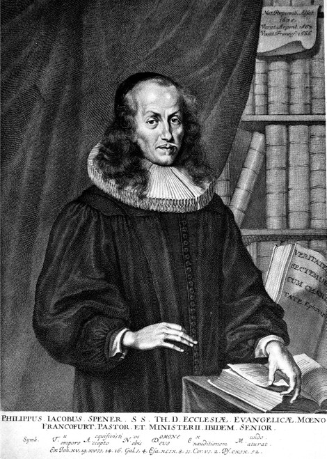 Philipp Spener (1635-1705). /Ngerman Protestant Theologian. Line Engraving, German, 1683. Poster Print by Granger Collection - Item # VARGRC0041191