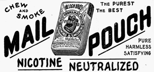 Mail Pouch Tobacco, 1895. /Namerican Magazine Advertisement, 1895. Poster Print by Granger Collection - Item # VARGRC0075179