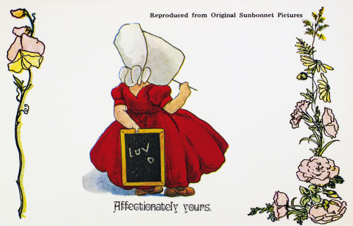 Valentine'S Day Card. /Namerican St. Valentine'S Day Card. Poster Print by Granger Collection - Item # VARGRC0095722