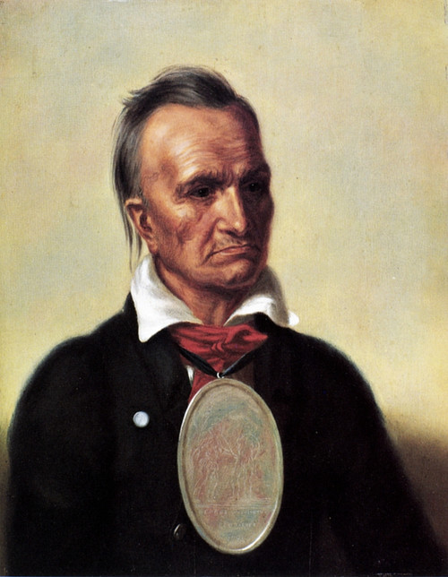 Red Jacket (1756?-1830). /Nseneca Native American Chief. Oil On Panel, 1828, By Charles Bird King. Poster Print by Granger Collection - Item # VARGRC0082103