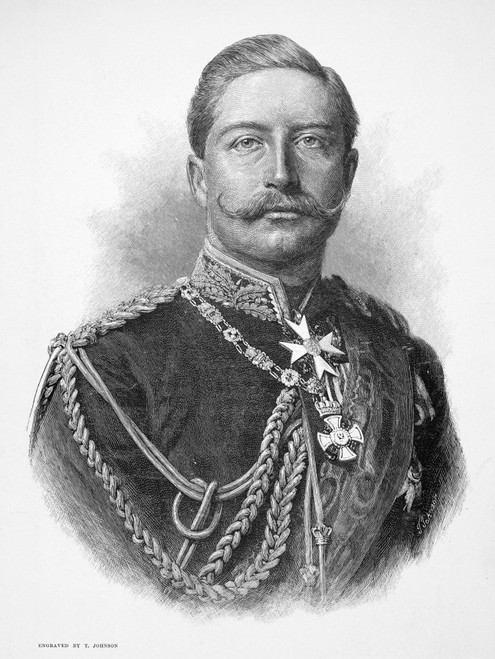 William Ii Of Germany /N(1859-1941). Emperor Of Germany, 1888-1918. Wood Engraving, C1890, By Thomas Johnson After A Photograph. Poster Print by Granger Collection - Item # VARGRC0000213