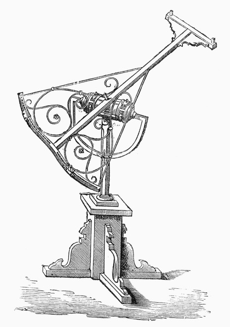 Astronomical Arc, 1602. /Narc With Double Compartment For Measuring The Shortest Distances Of The Stars. After An Engraving From 'Tychonis Brahe Astronimiae Instauratae Mechanica,' 1602. Poster Print by Granger Collection - Item # VARGRC0091296