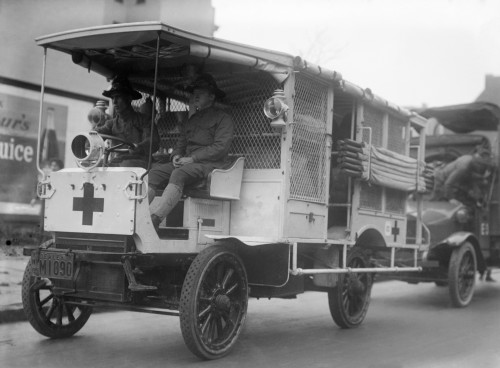 Red Cross: Ambulance. /Na Red Cross Ambulance Of The National Guard Of The State Of New York, 1910S. Poster Print by Granger Collection - Item # VARGRC0162724