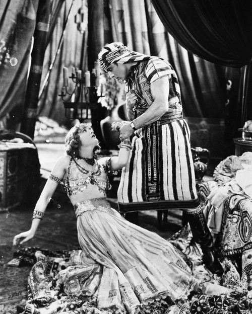 Rudolph Valentino /N(1895-1926). American (Italian-Born) Film Actor. Valentino And Vilma Banky In 'Son Of The Sheik,' 1926. Poster Print by Granger Collection - Item # VARGRC0034291