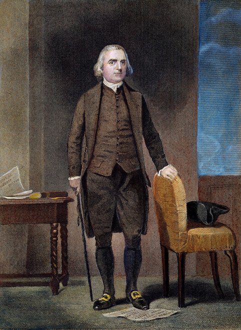 Samuel Adams (1722-1802). /Namerican Revolutionary Politican. 19Th Century Engraving. Poster Print by Granger Collection - Item # VARGRC0037818
