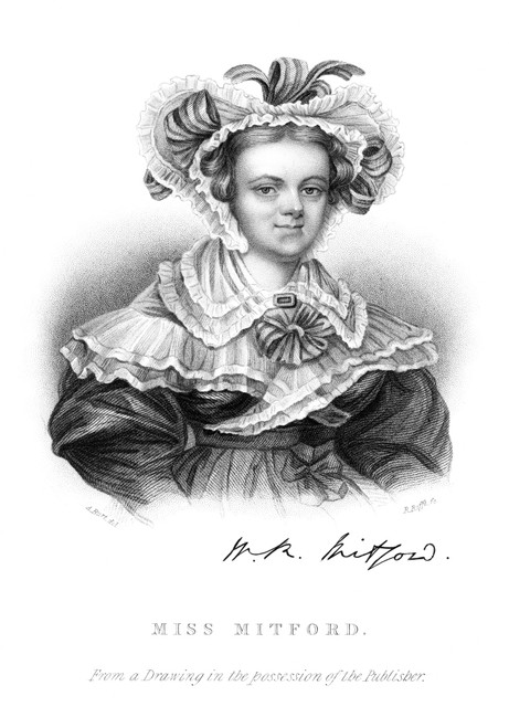 Mary Russell Mitford /N(1787-1855). English Writer. Stipple Engraving, English, 1836. Poster Print by Granger Collection - Item # VARGRC0070083