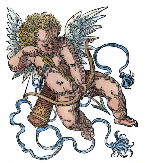 Cupid. /Nwoodcut, 1599, By Jost Amman. Poster Print by Granger Collection - Item # VARGRC0044645