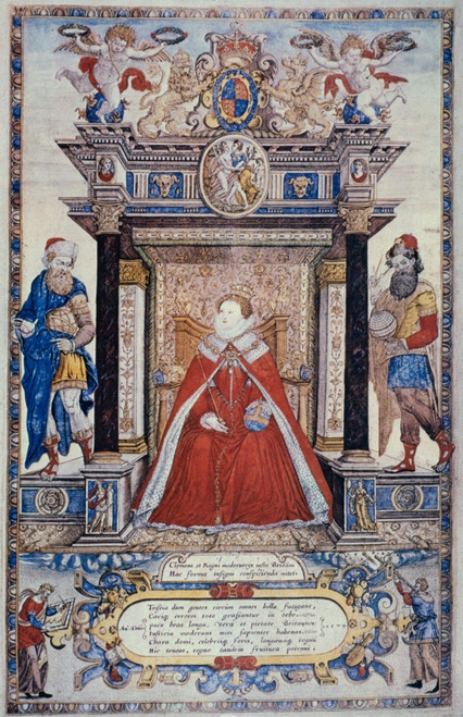 Queen Elizabeth I /N(1533-1603). Queen Of England And Ireland, 1558-1603. Line Engraving, 1579. Poster Print by Granger Collection - Item # VARGRC0023083 Queen Elizabeth I /N(1533-1603). Queen Of England And Ireland, 1558-1603. Line Engraving, 1579. Poster Print by Granger Collection - Item # VARGRC0023083