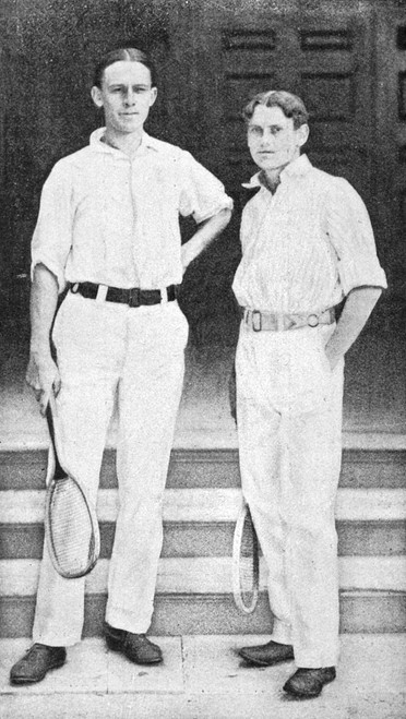 Fischer And Sheldon, 1896. /Namerican Tennis Players Edwin P. Fischer And George P. Sheldon. Photograph, 1896. Poster Print by Granger Collection - Item # VARGRC0266111