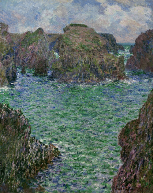 Monet: Port-Goulphar, 1887. /N'Port-Goulphar, Belle-�Le.' Oil On Canvas, Claude Monet, 1887. Poster Print by Granger Collection - Item # VARGRC0433696