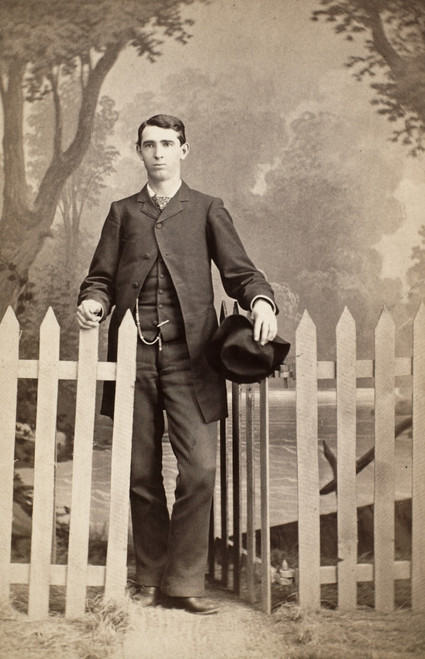 Men'S Fashion, C1895. /Noriginal Cabinet Photograph. Poster Print by Granger Collection - Item # VARGRC0079952