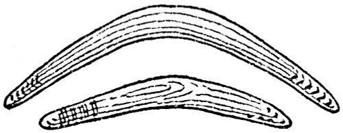 Boomerang. /Nline Drawing. Poster Print by Granger Collection - Item # VARGRC0033297