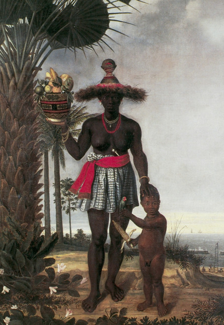 Brazil: Black Woman, 1641. /Nbrazilian Woman, Originating In Congo Or Angola. Oil On Canvas, 1641, By Albert Eckhout. Poster Print by Granger Collection - Item # VARGRC0090505 Brazil: Black Woman, 1641. /Nbrazilian Woman, Originating In Congo Or Angola. Oil On Canvas, 1641, By Albert Eckhout. Poster Print by Granger Collection - Item # VARGRC0090505