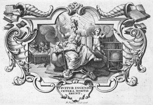 Printing: Allegory, 1728. /Ncopper Engraving, 1728, By Bernard Picart. Poster Print by Granger Collection - Item # VARGRC0080780