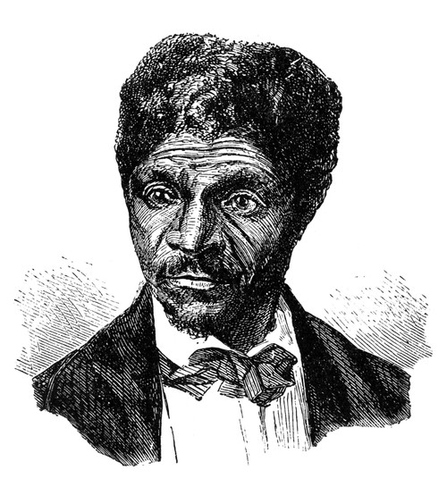 Dred Scott (1795?-1858). /Namerican Slave. Wood Engraving, American, 1887. Poster Print by Granger Collection - Item # VARGRC0004454