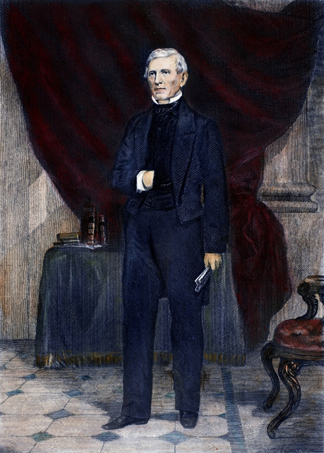 John Crittenden (1787-1863). /Namerican Statesman. Color Engraving, American, 1863, After A Painting By Alonzo /Nchappel. Poster Print by Granger Collection - Item # VARGRC0081447