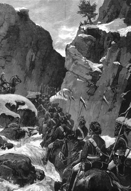 Afghan War (1878-1881)./Nwood Engraving From An English Newspaper Of 1880. Poster Print by Granger Collection - Item # VARGRC0002604