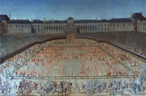 Carousel In The Tuilleries. /Non The Occasion Of The Grand Dauphin'S First Birthday, 1662. Poster Print by Granger Collection - Item # VARGRC0021428