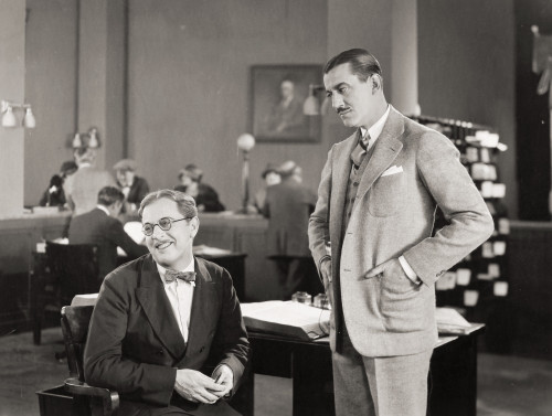 Silent Still: Two Men. Poster Print by Granger Collection - Item # VARGRC0057507
