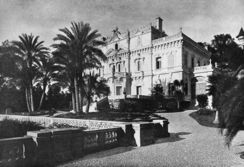 Cannes: Chateau, 1898. /Nchateau Thorenc In Cannes, France, Owned By Lord Stuart Rendel. Photograph, 1898. Poster Print by Granger Collection - Item # VARGRC0370227